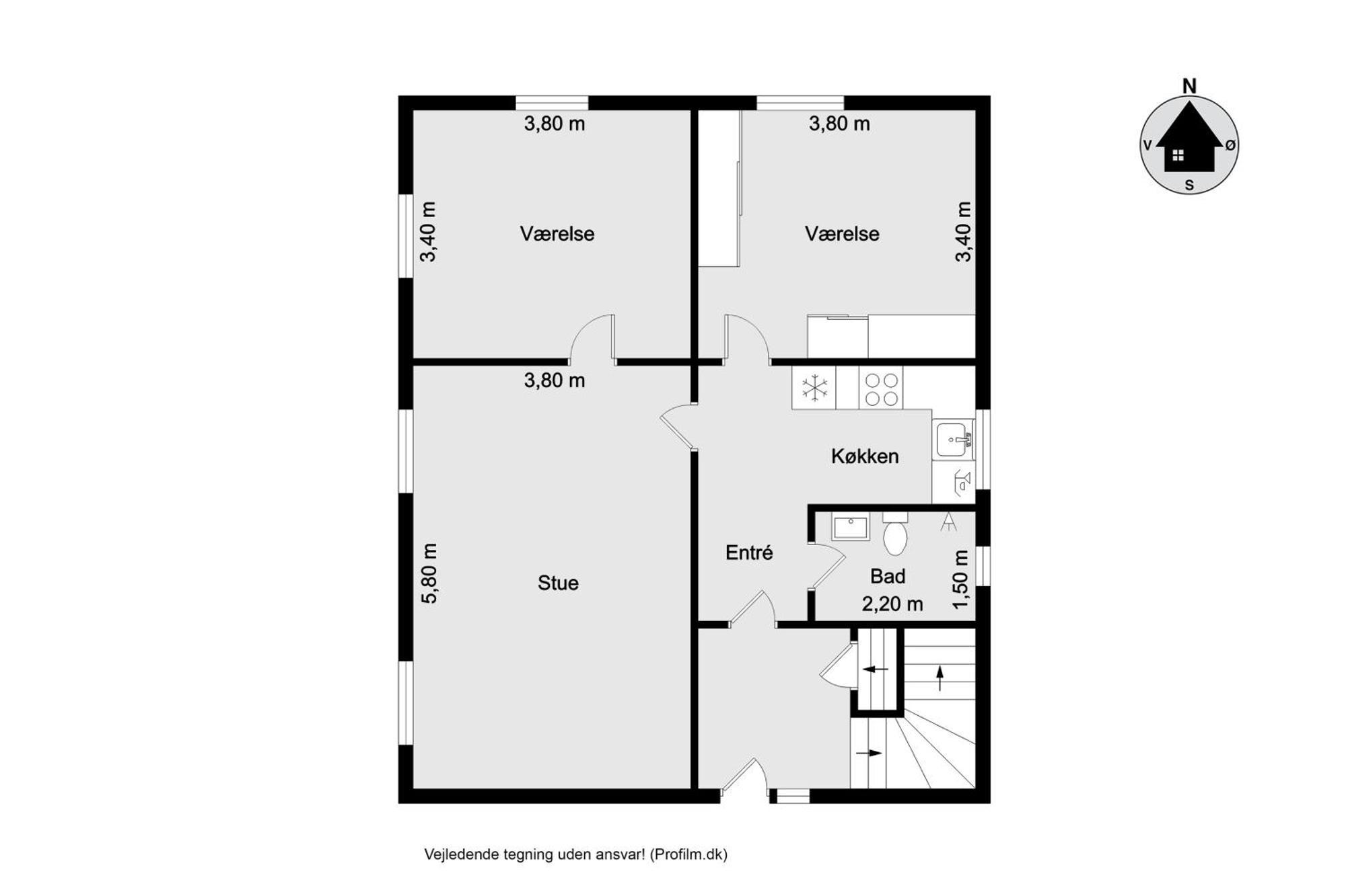 Apartment In Central 霍尔斯特布罗 外观 照片
